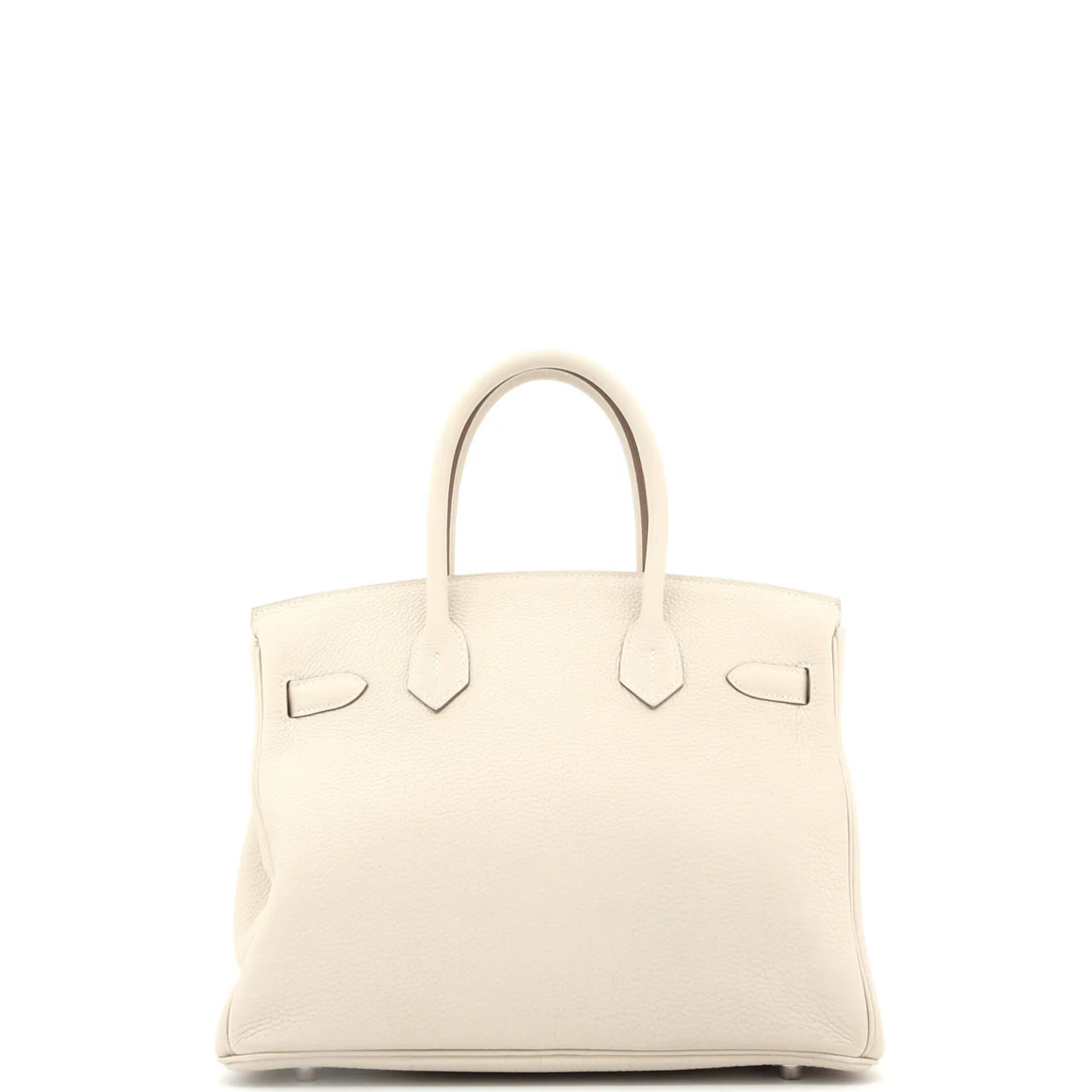 Birkin Handbag Light Togo with Palladium Hardware 30 - Deep Luxury