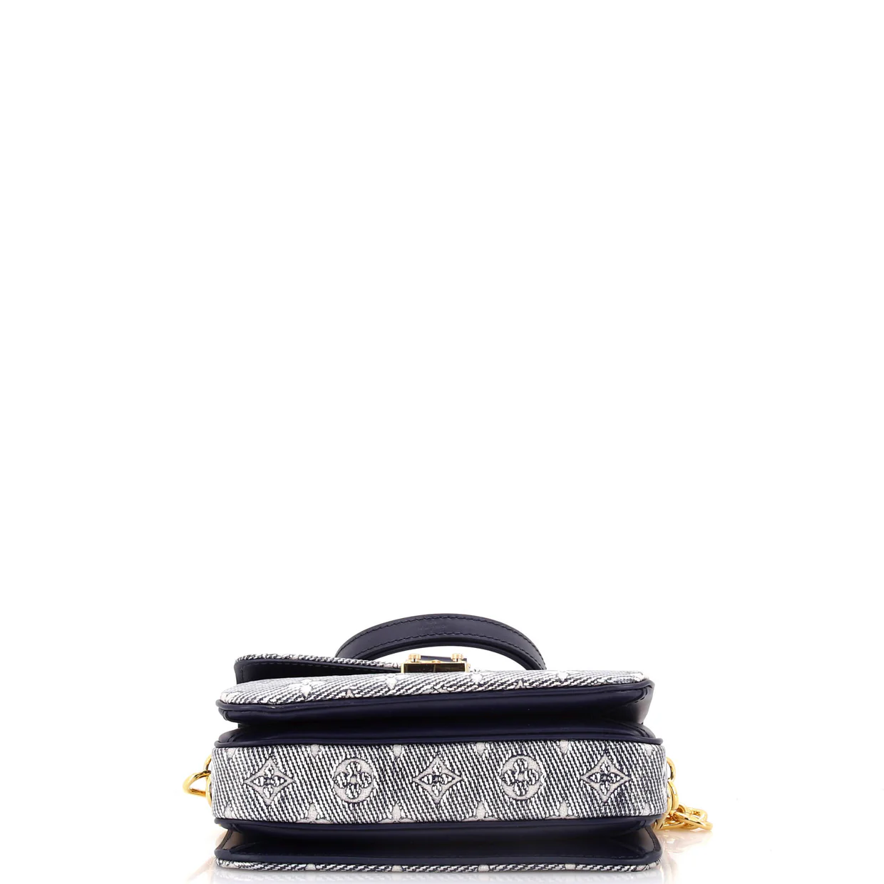 Pochette Metis Monoglam Jacquard Canvas East West - Deep Luxury