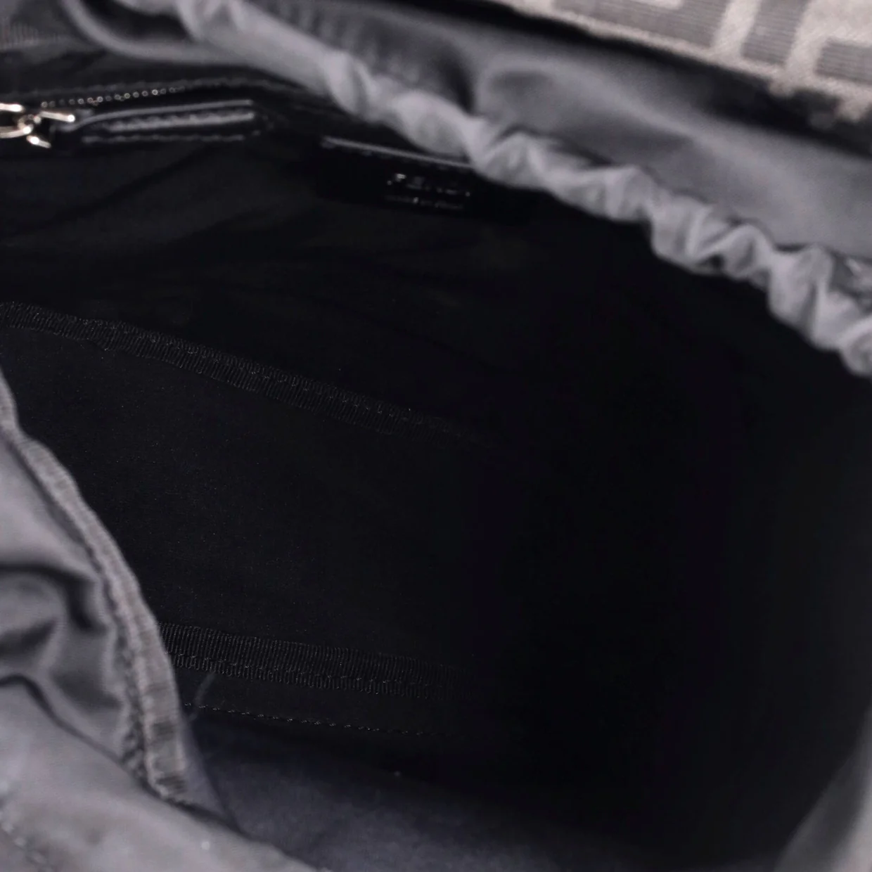 Fendiness Backpack Zucca Canvas Small - Deep Luxury