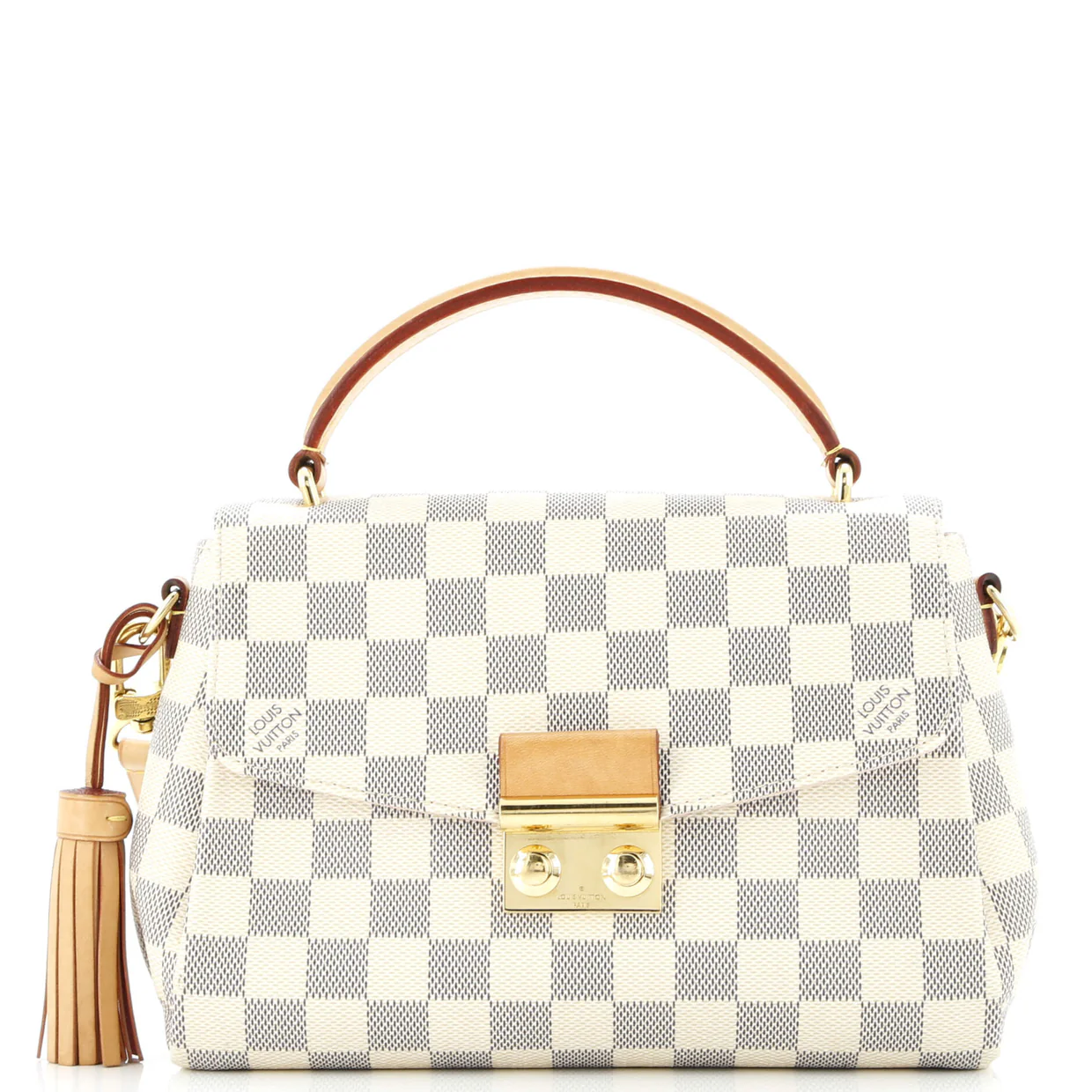 Croisette Handbag Damier - Deep Luxury