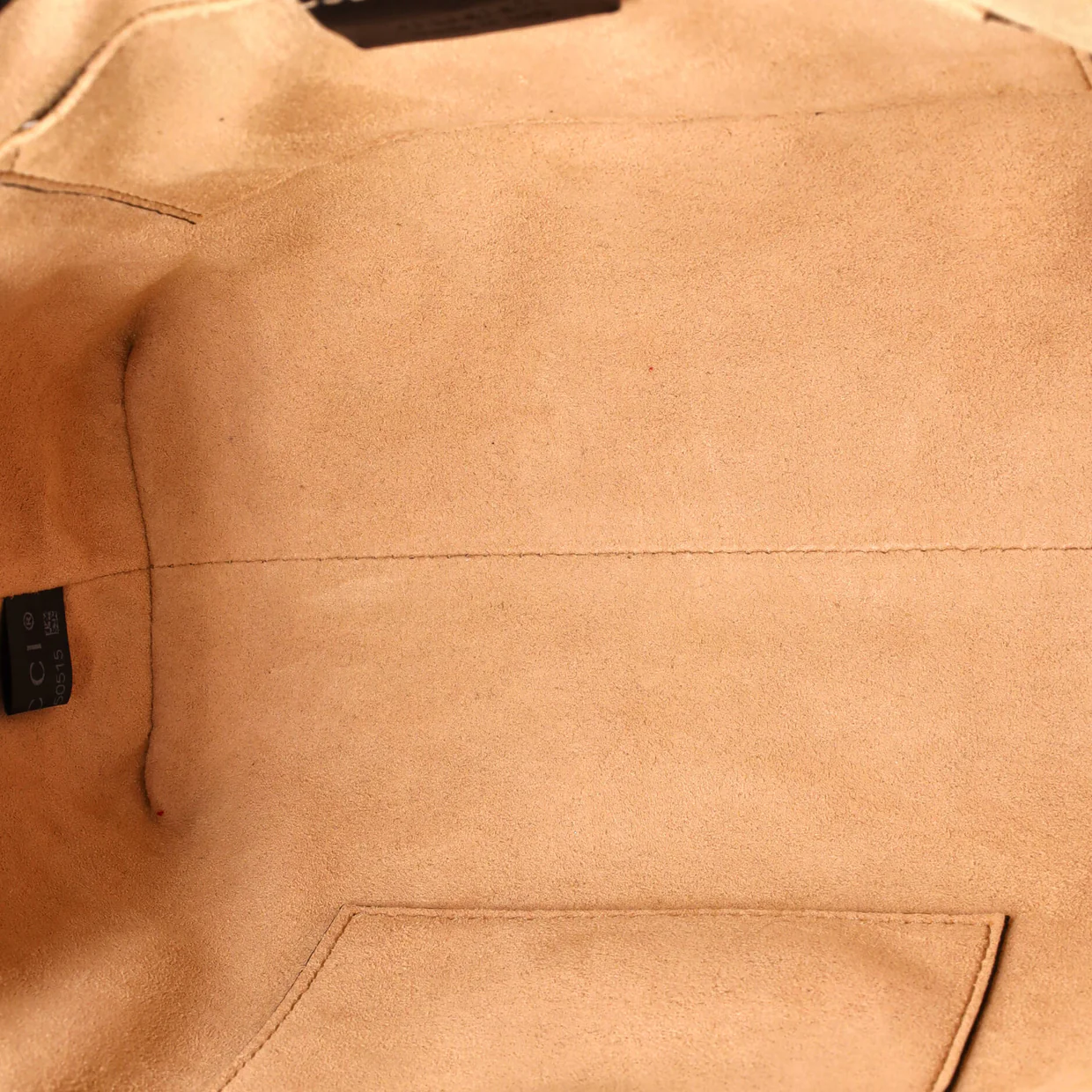 Ophidia Top Handle Tote Suede Small - Deep Luxury