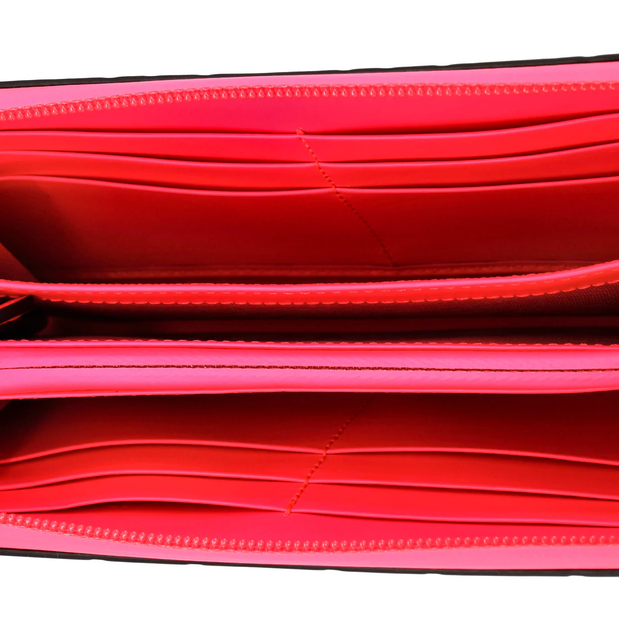Zip Around Wallet GG Rubber Effect Leather - Deep Luxury