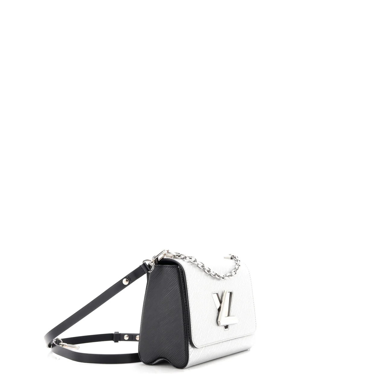 Twist Convertible Handbag Epi Leather MM - Deep Luxury