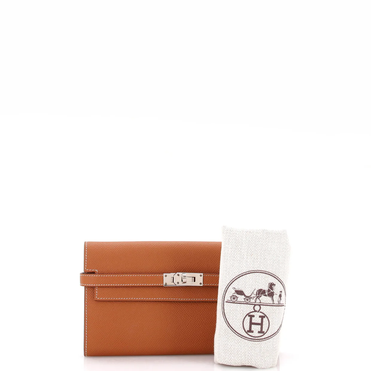 Kelly Wallet Epsom Long - Deep Luxury