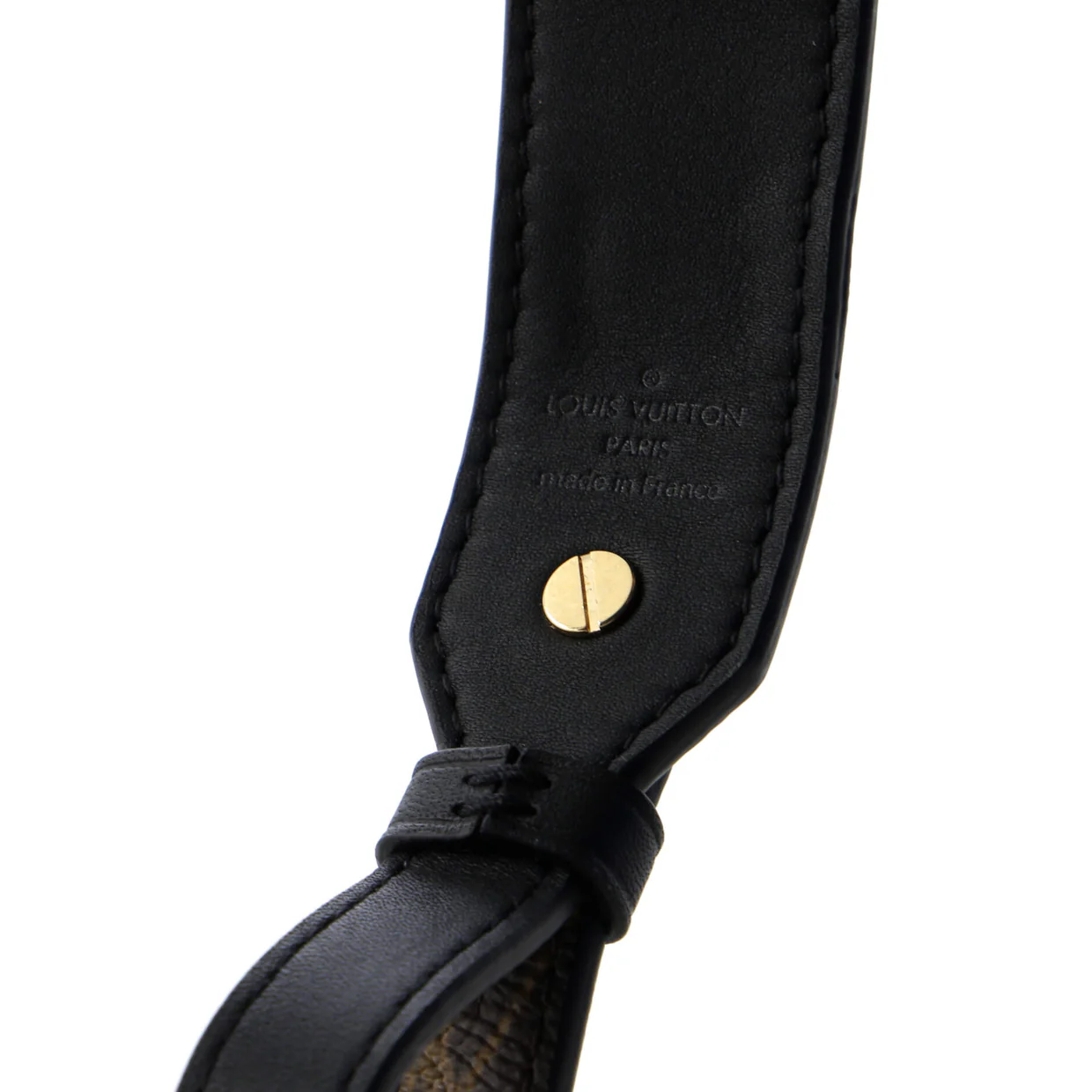 Bandouliere XL Shoulder Strap Monogram Canvas and Leather - Deep Luxury