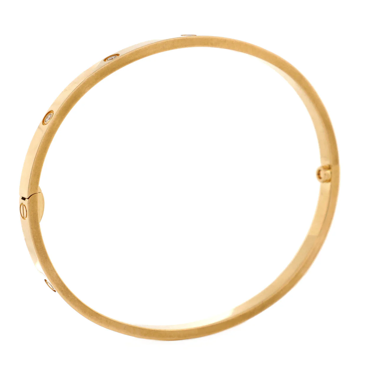 Love 10 Diamond Bracelet 18K Yellow Gold with Diamonds Small - Deep Luxury