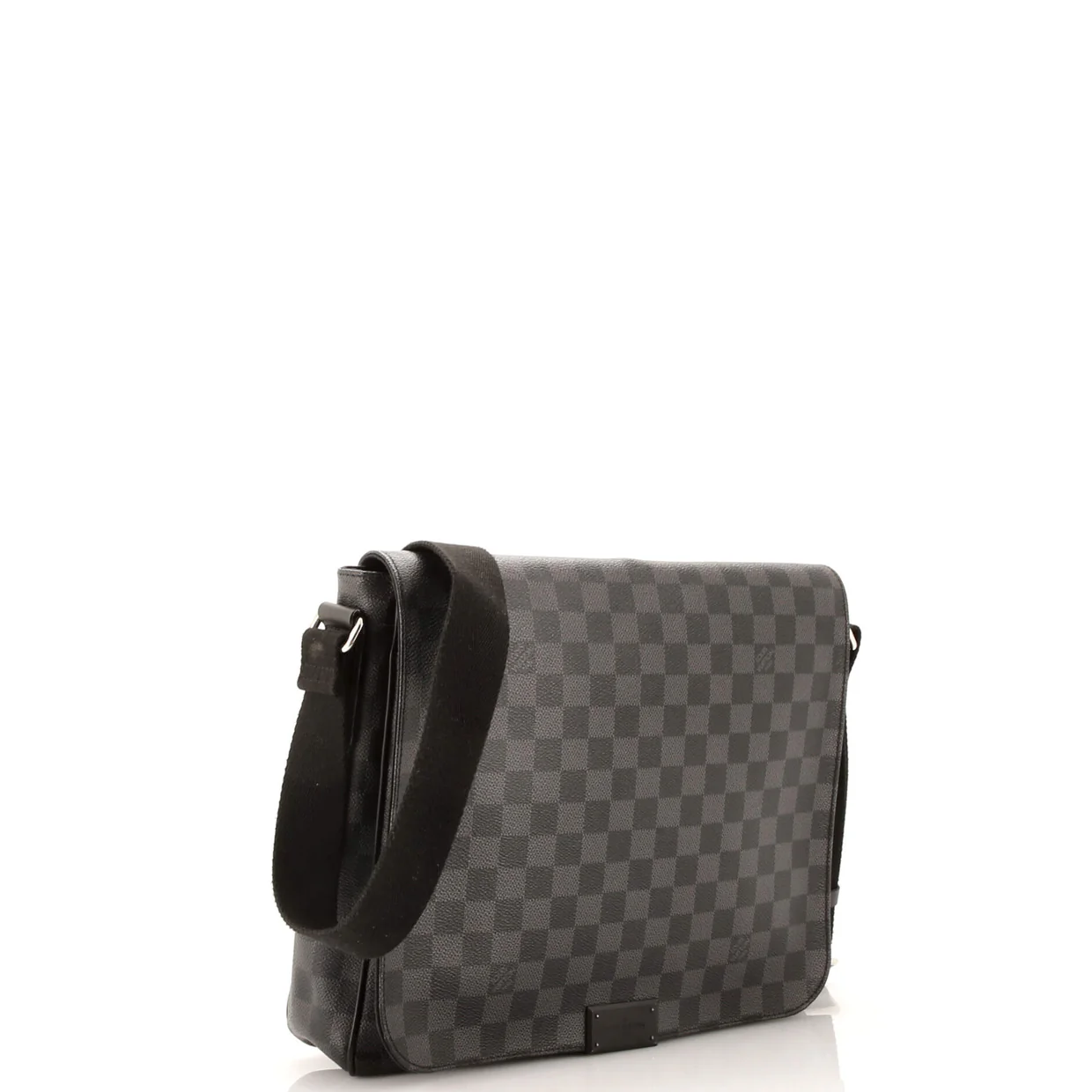 District Messenger Bag Damier Graphite MM - Deep Luxury