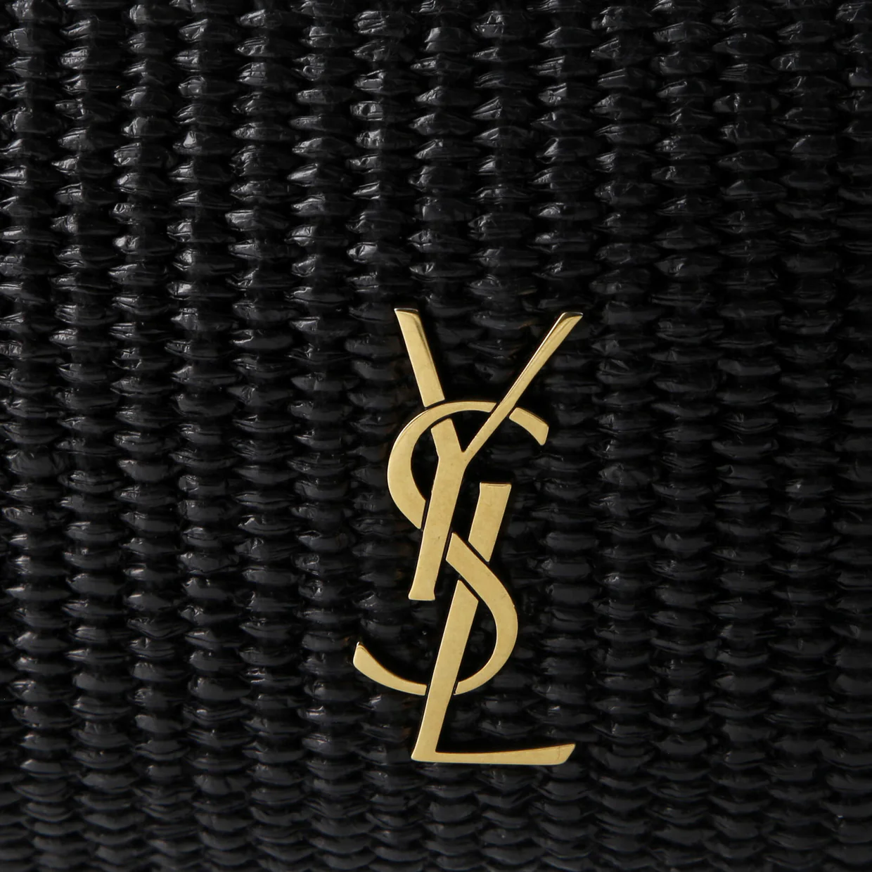 Lou Camera Bag Woven Raffia Mini - Deep Luxury