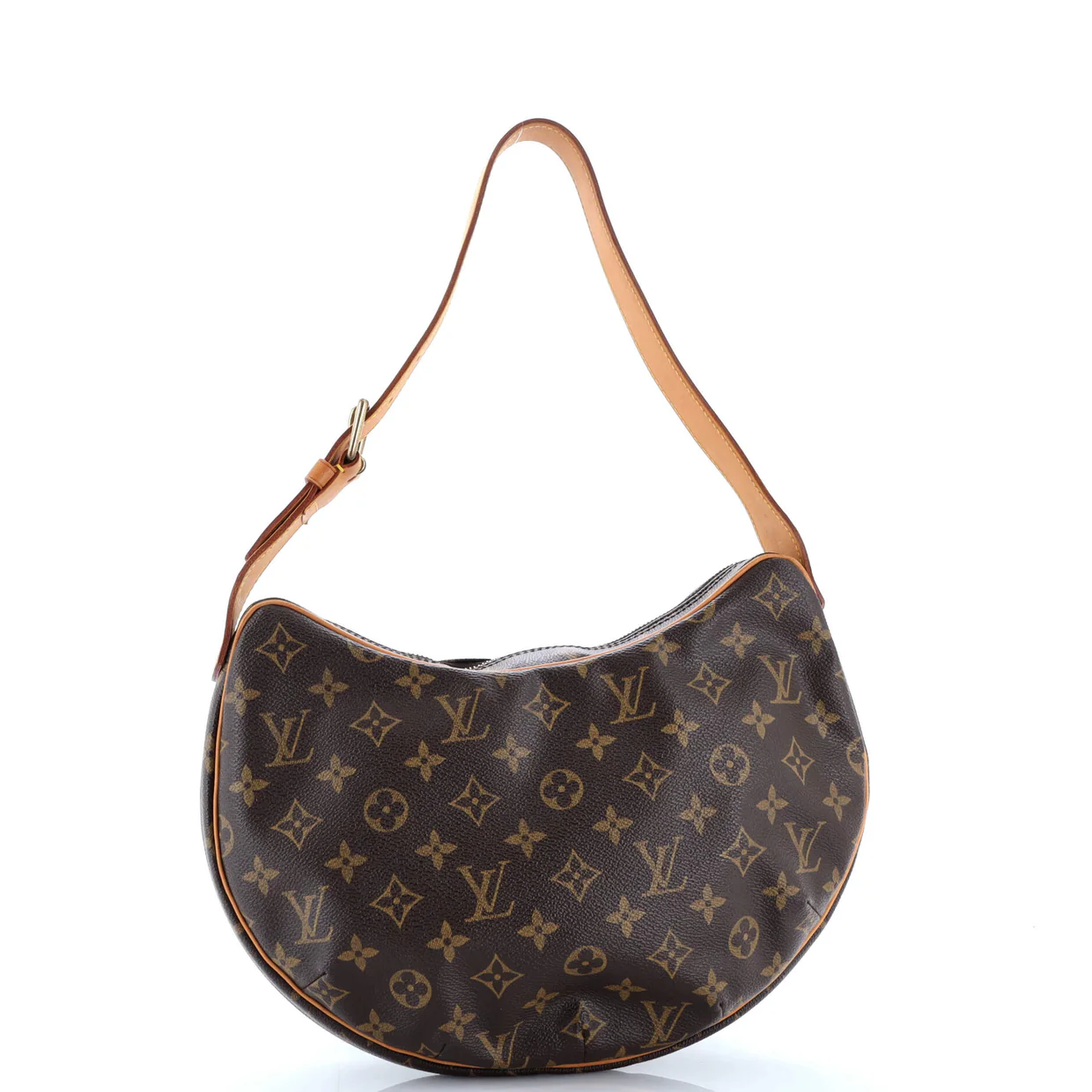 Croissant Handbag Monogram Canvas PM - Deep Luxury