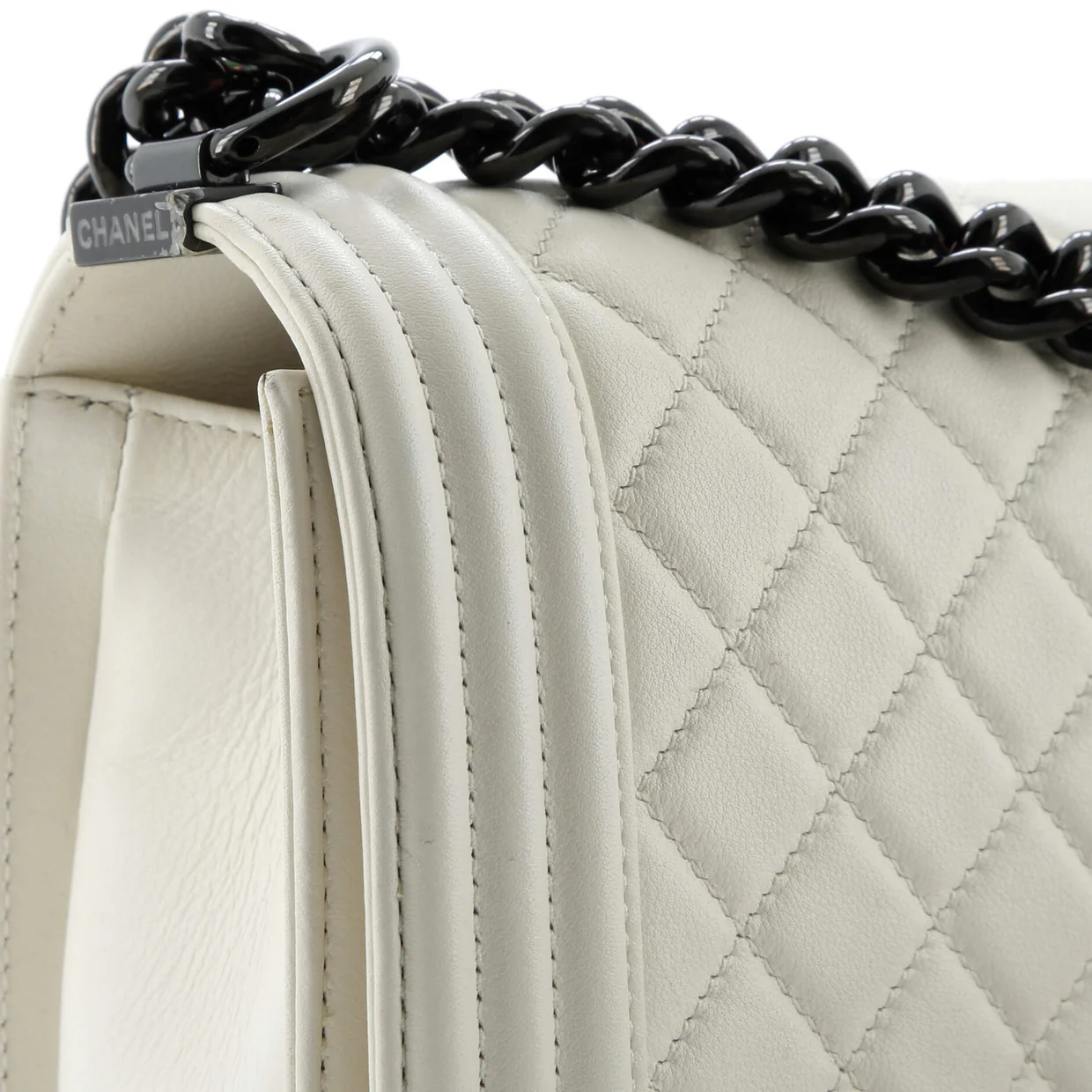 Boy Flap Bag Quilted Lambskin Old Medium - Deep Luxury