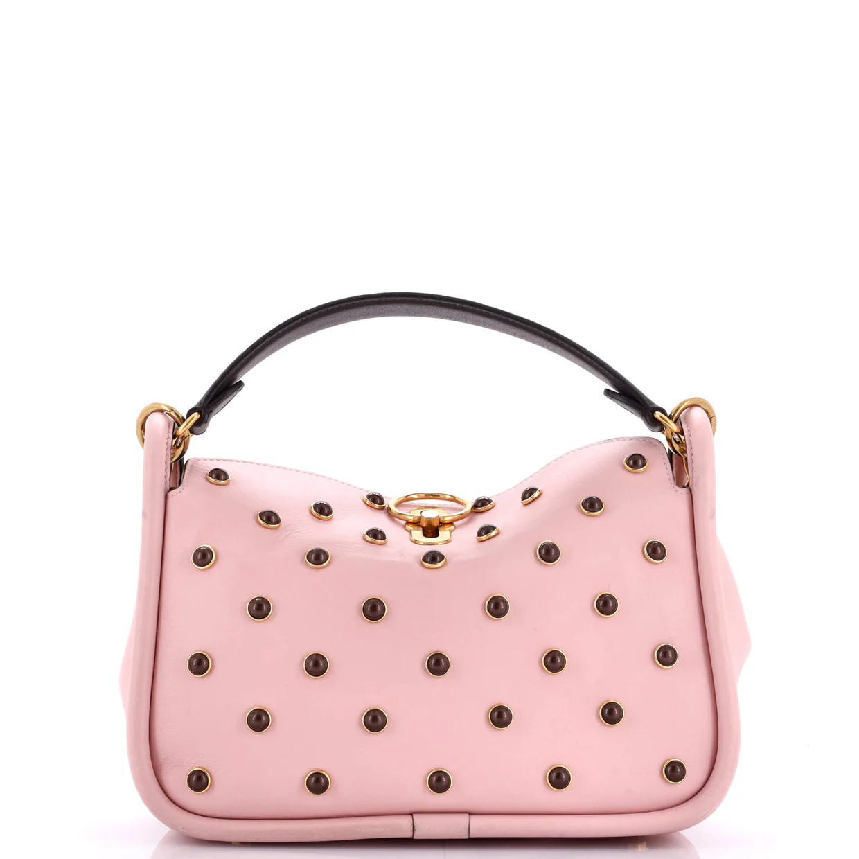 Leighton Shoulder Bag Leather Small - Deep Luxury