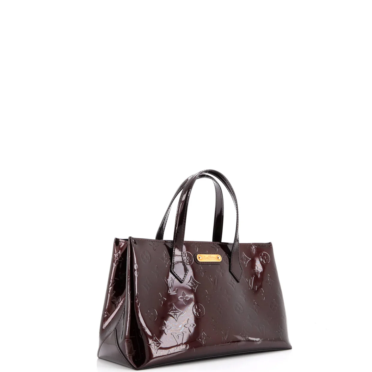 Wilshire Handbag Monogram Vernis PM - Deep Luxury