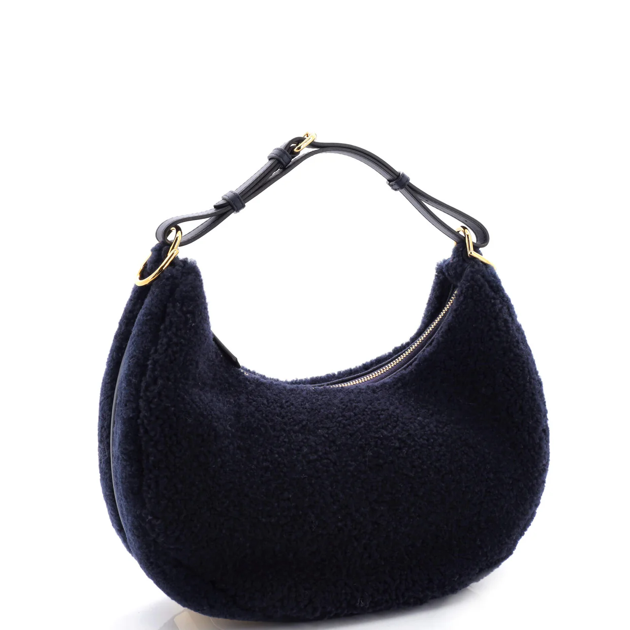 Fendigraphy Bag Shearling Small - Deep Luxury
