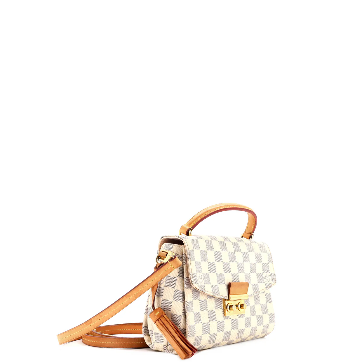 Croisette Handbag Damier - Deep Luxury