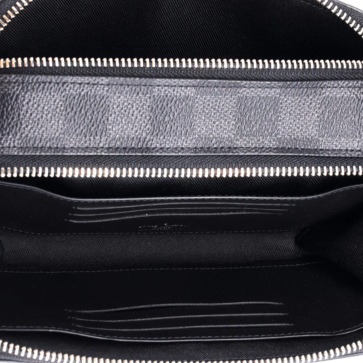 Alpha Wearable Wallet Damier Graphite - Deep Luxury