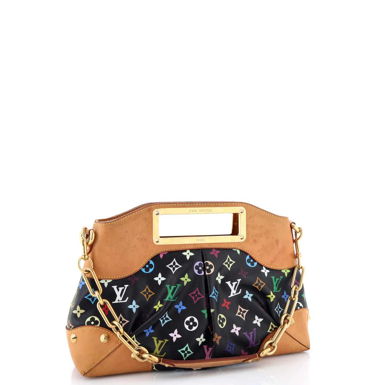 Judy Handbag Monogram Multicolor MM - Deep Luxury