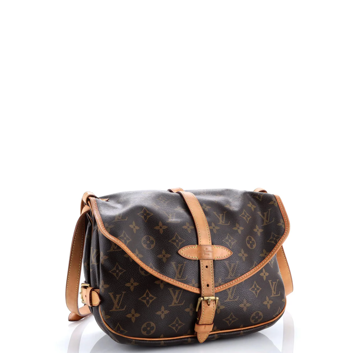 Saumur Handbag Monogram Canvas 30 - Deep Luxury