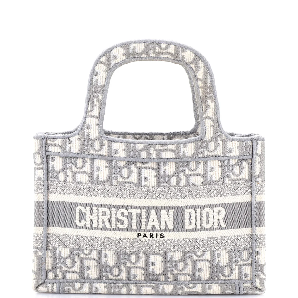 Book Tote Oblique Canvas Mini - Deep Luxury