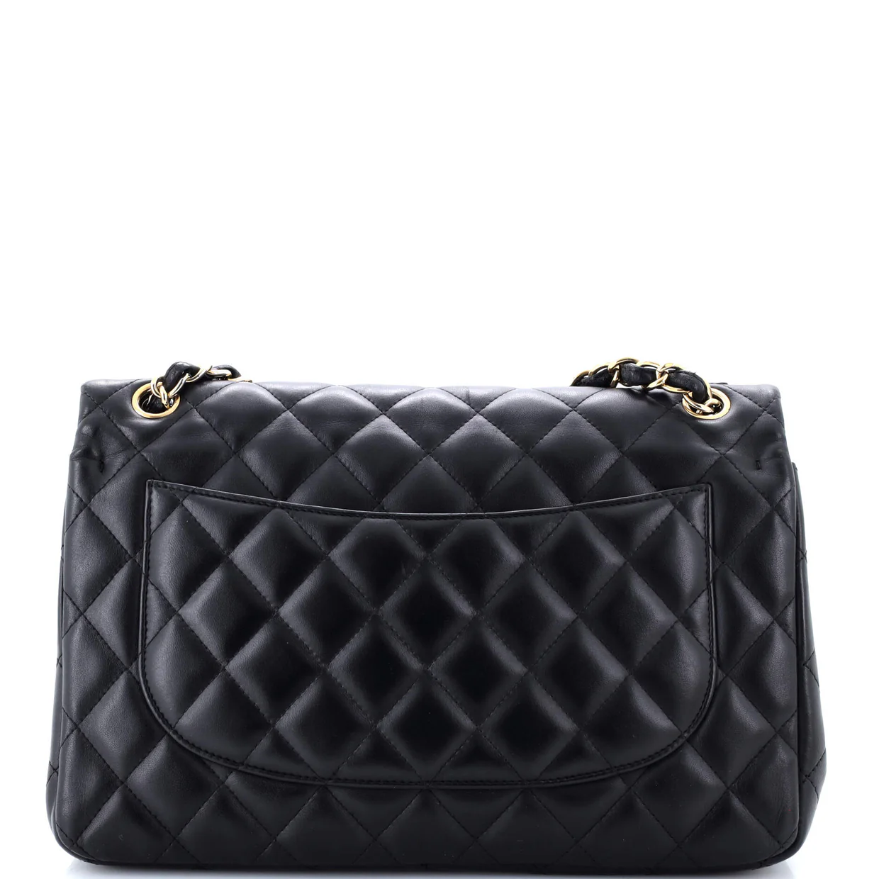Classic Double Flap Bag Quilted Lambskin Jumbo - Deep Luxury