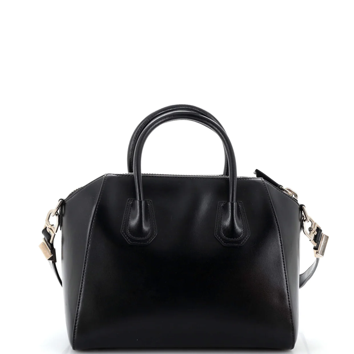 Antigona Bag Glazed Leather Small - Deep Luxury