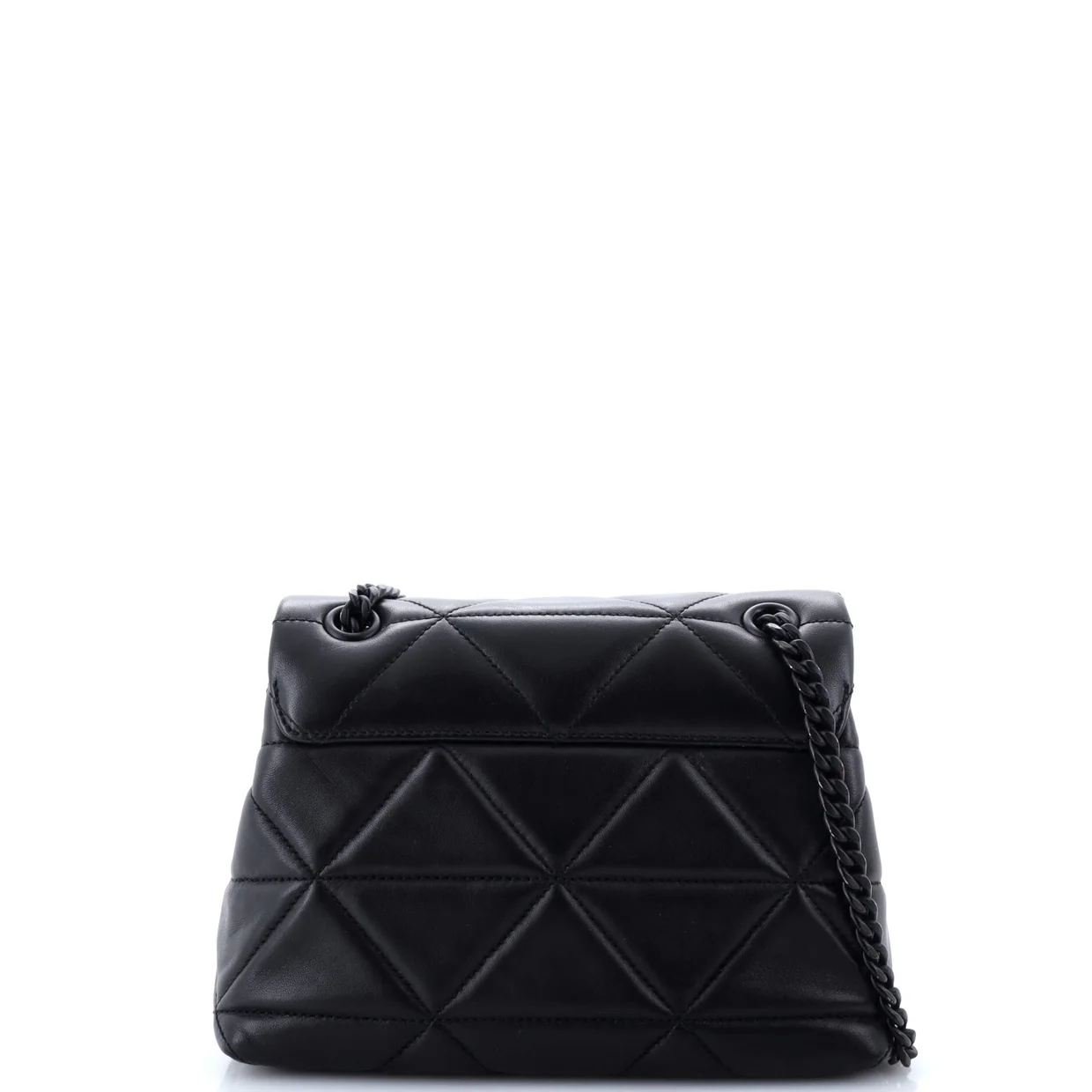Spectrum Flap Bag Quilted Nappa Leather Small - Deep Luxury