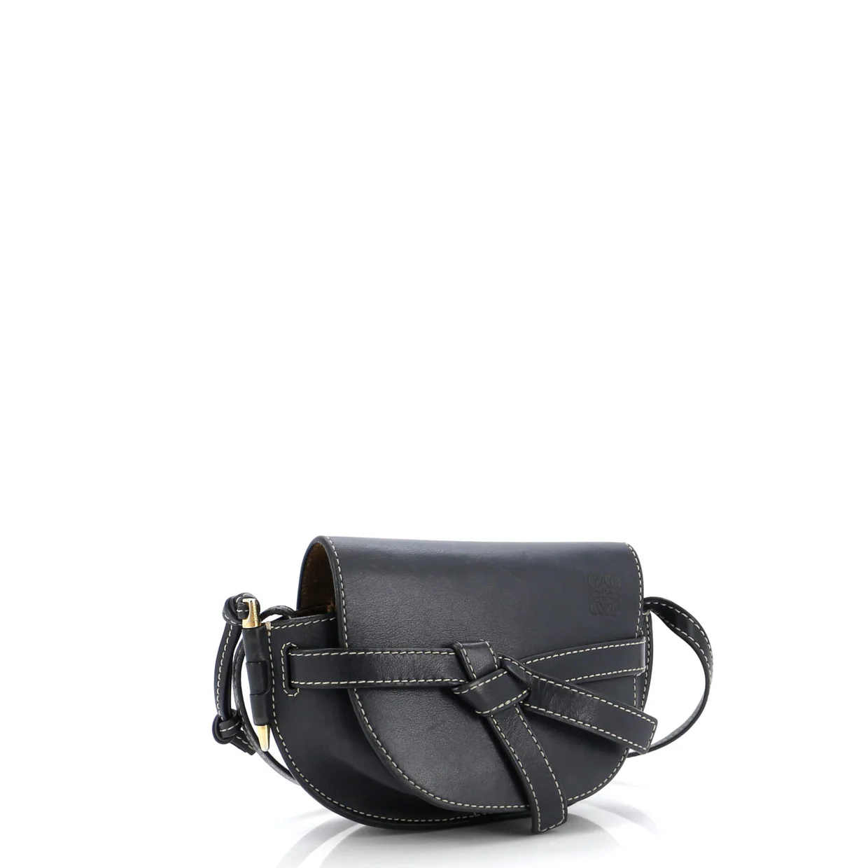 Gate Shoulder Bag Leather Mini - Deep Luxury