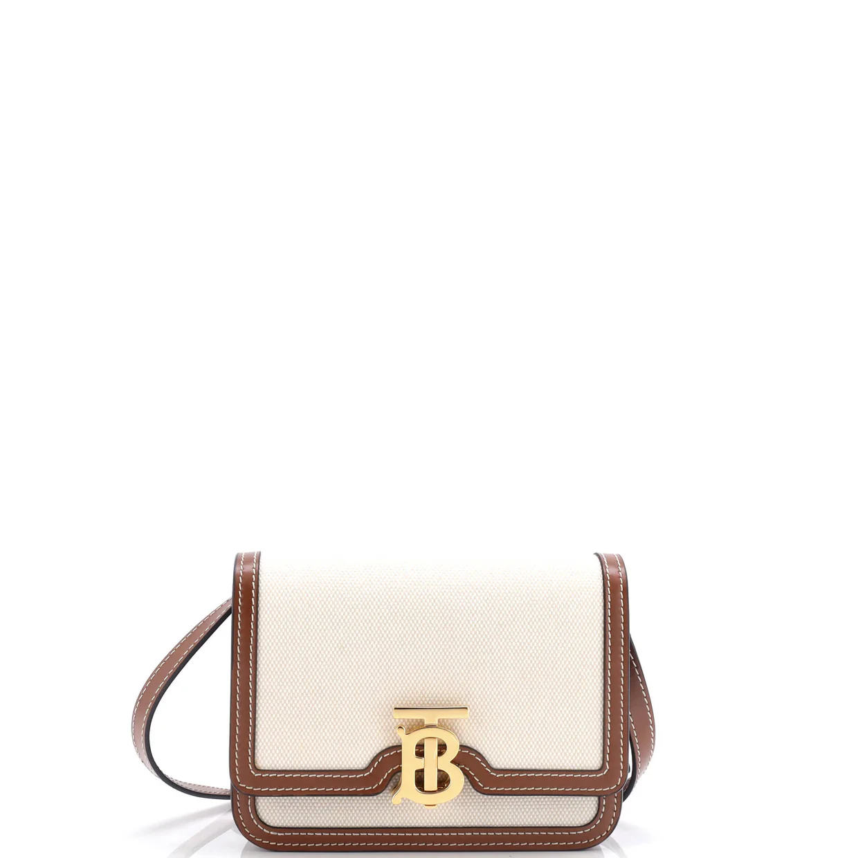 TB Flap Bag Canvas Mini - Deep Luxury