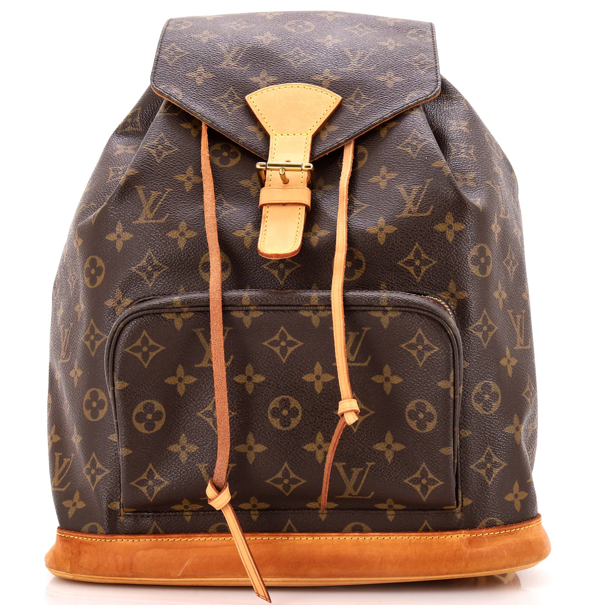 Vintage Montsouris Backpack Monogram Canvas GM - Deep Luxury