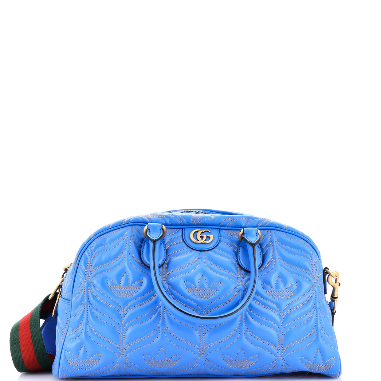 x adidas Duffle Bag Quilted Leather Medium - Deep Luxury