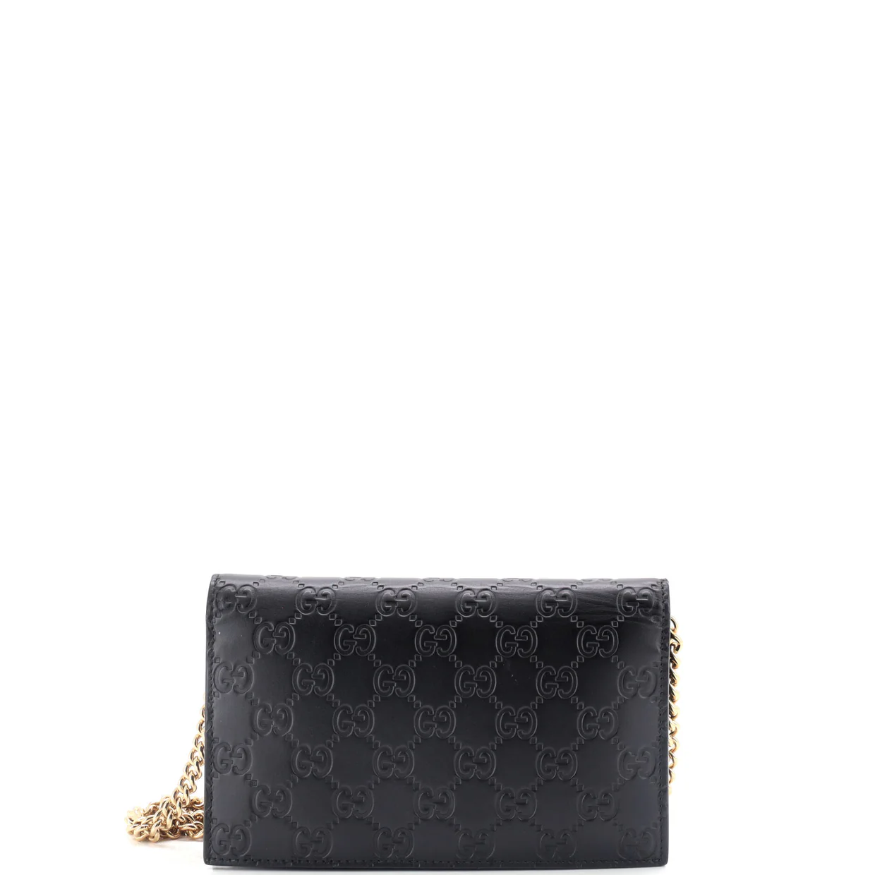 Icon Wallet on Chain Guccissima Leather - Deep Luxury