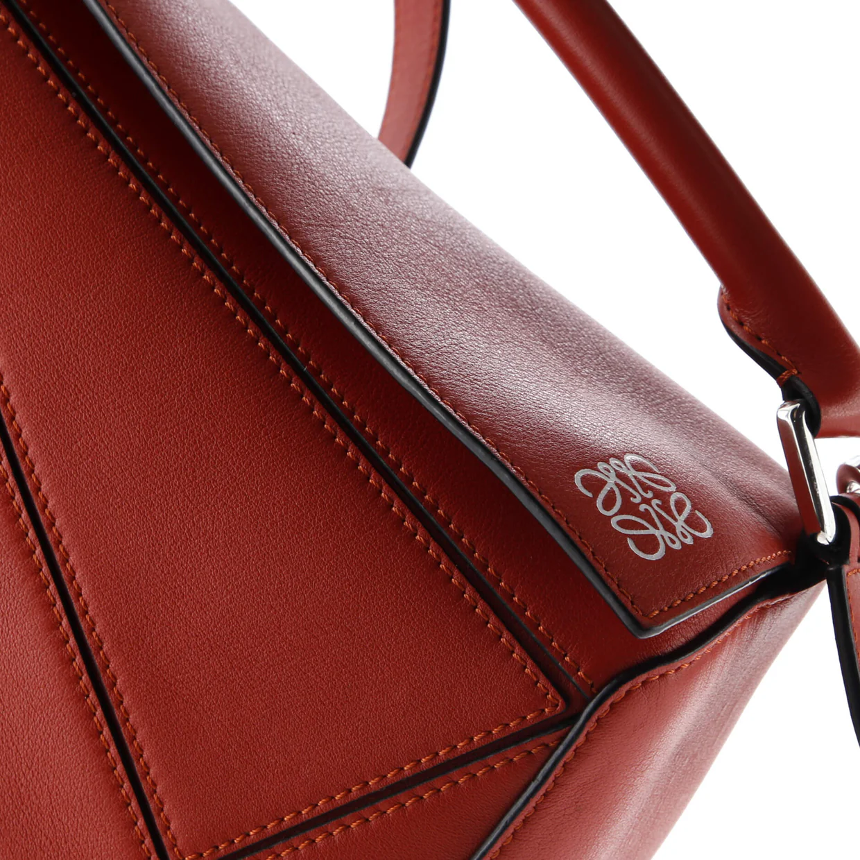 Puzzle Bag Leather Small - Deep Luxury