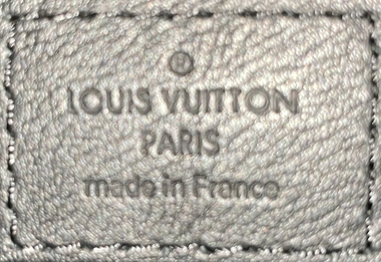 Trio Messenger Bag Monogram Shadow Leather - Deep Luxury