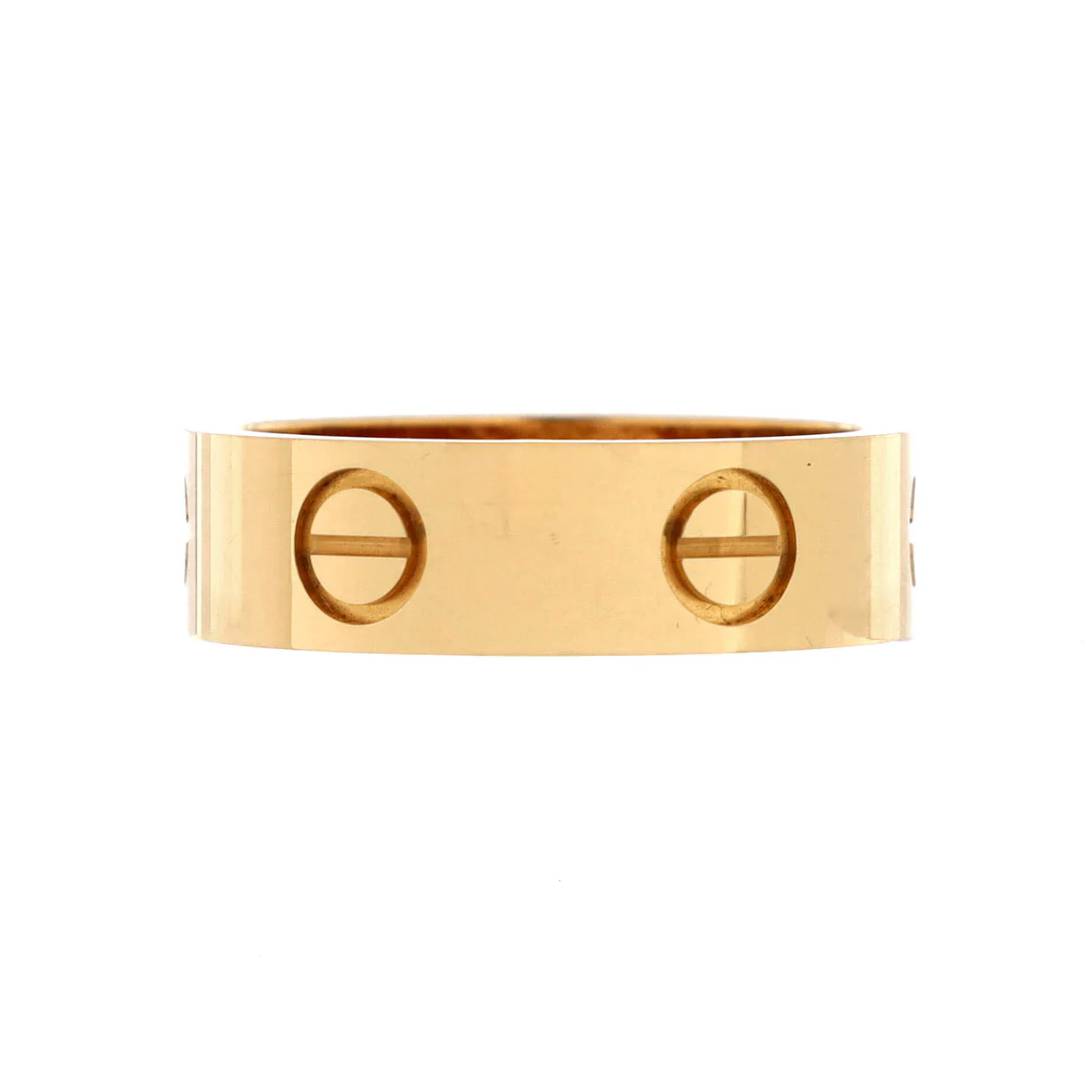 Love Band Ring 18K Yellow Gold - Deep Luxury