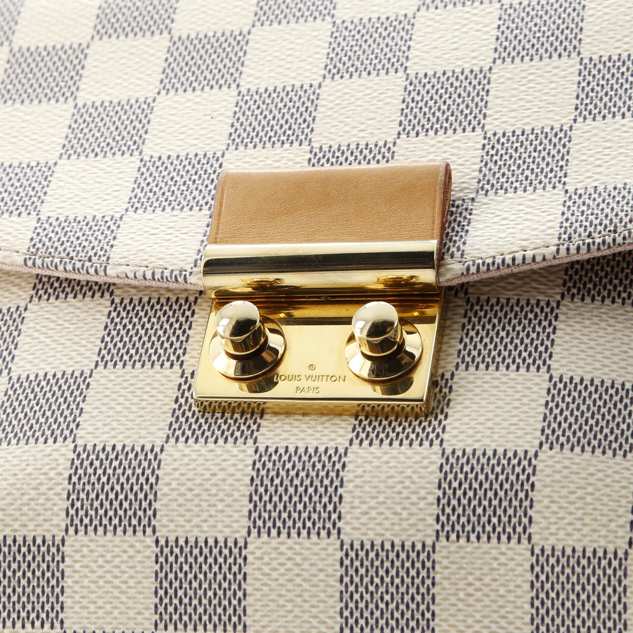 Croisette Handbag Damier - Deep Luxury