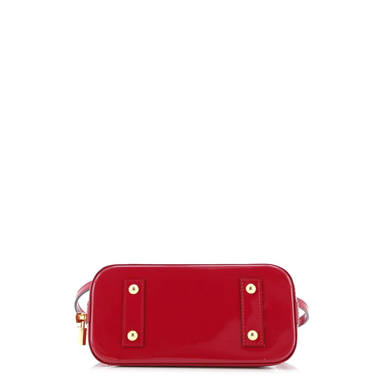 Alma Handbag Monogram Vernis BB - Deep Luxury