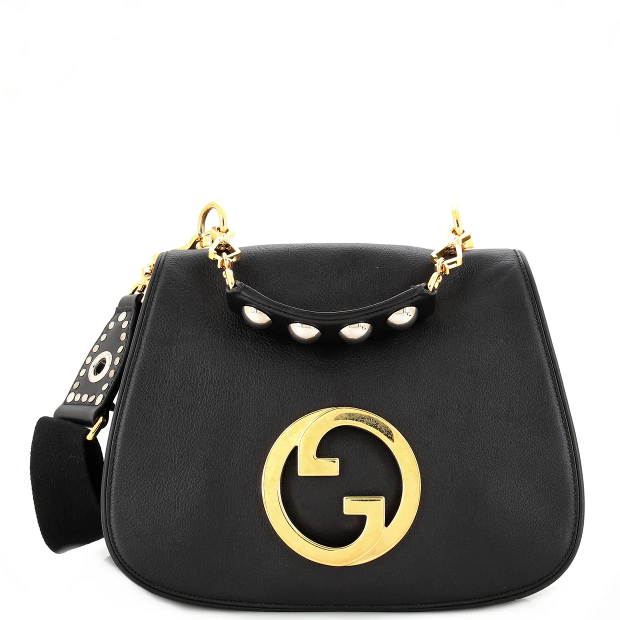 Blondie NM Flap Bag Leather Medium - Deep Luxury