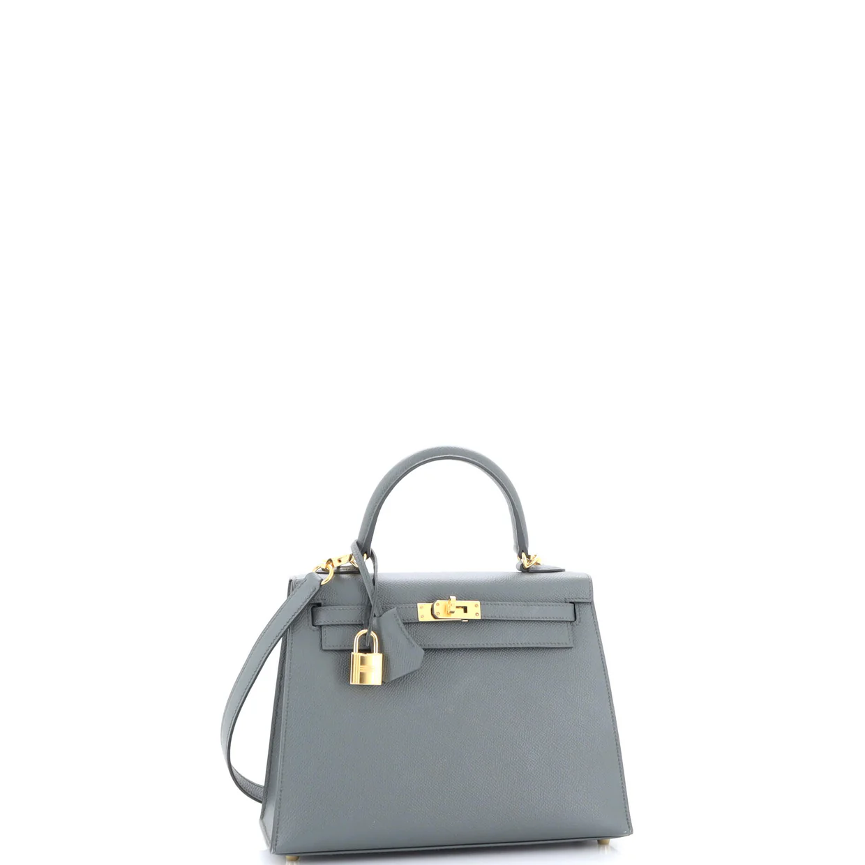 Kelly Handbag Vert Amande Epsom with Gold Hardware 25 - Deep Luxury
