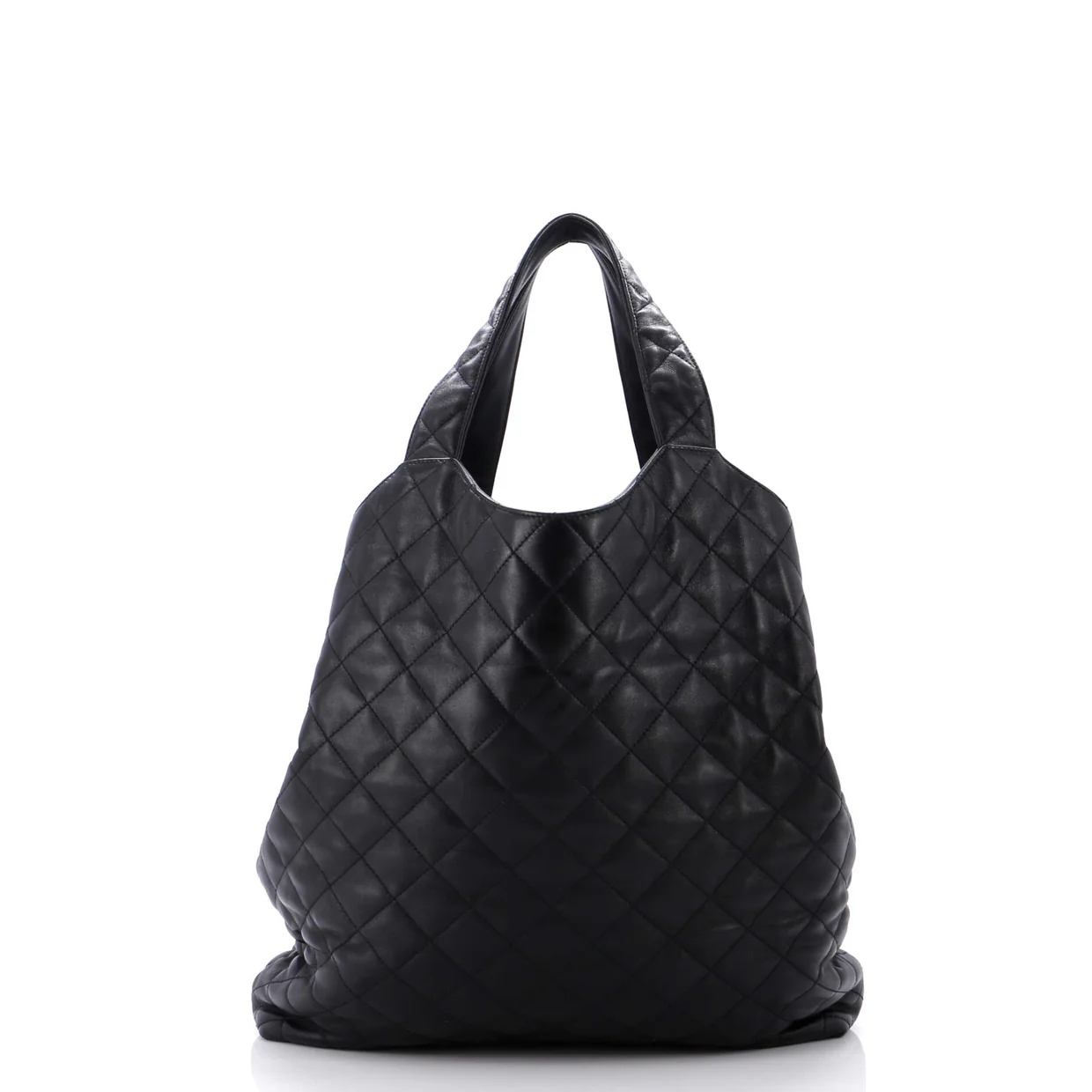 Icare Shopping Tote Quilted Leather Maxi - Deep Luxury