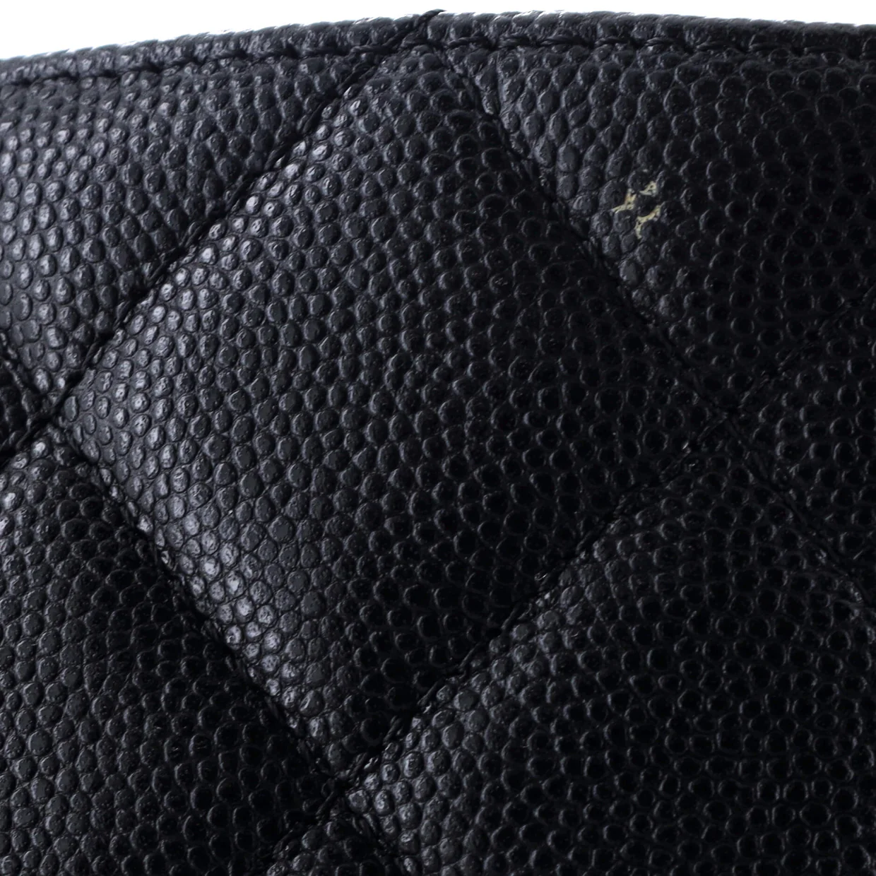 Classic CC Shopping Tote Quilted Caviar Large - Deep Luxury