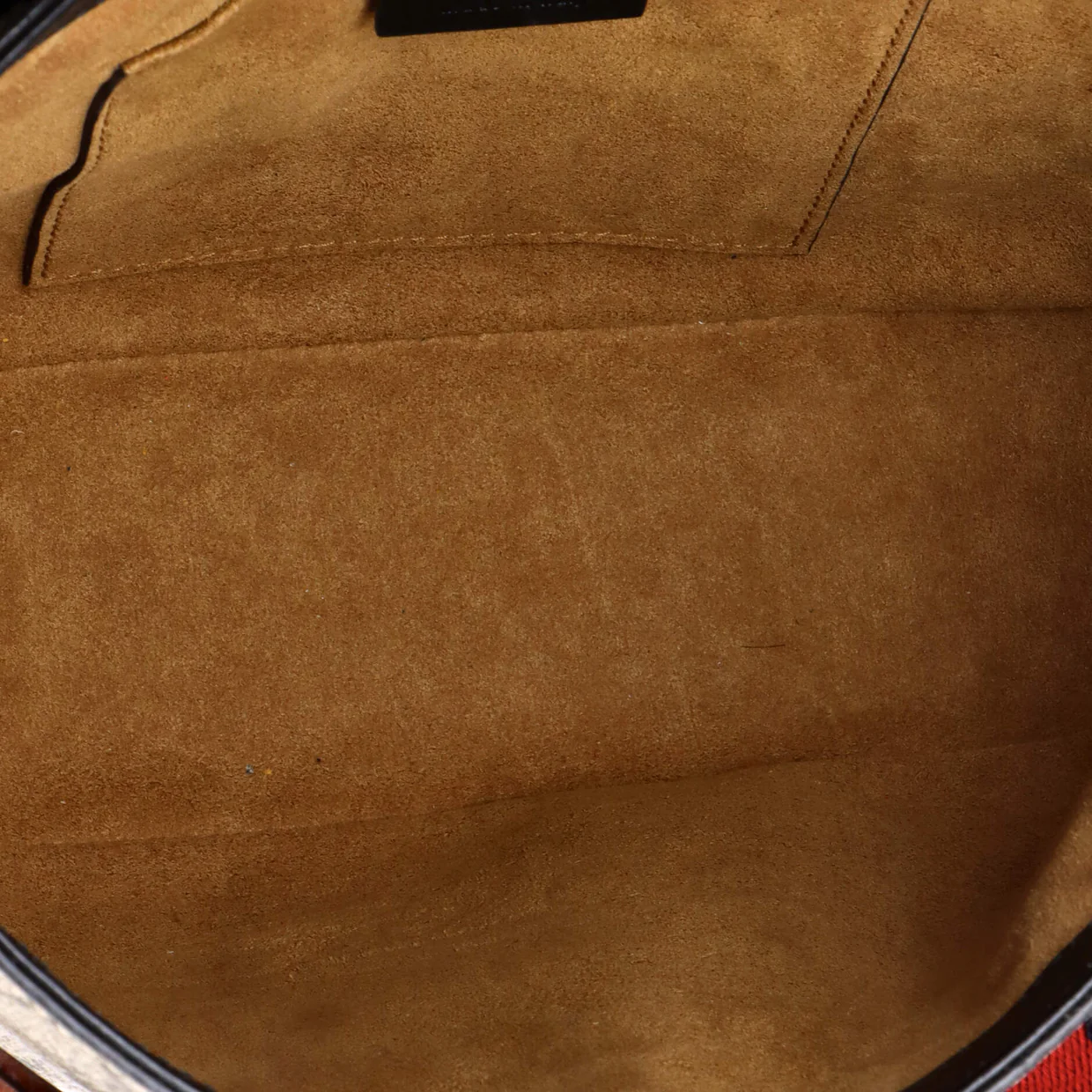 Padlock Saddle Shoulder Bag GG Coated Canvas and Leather Medium - Deep Luxury