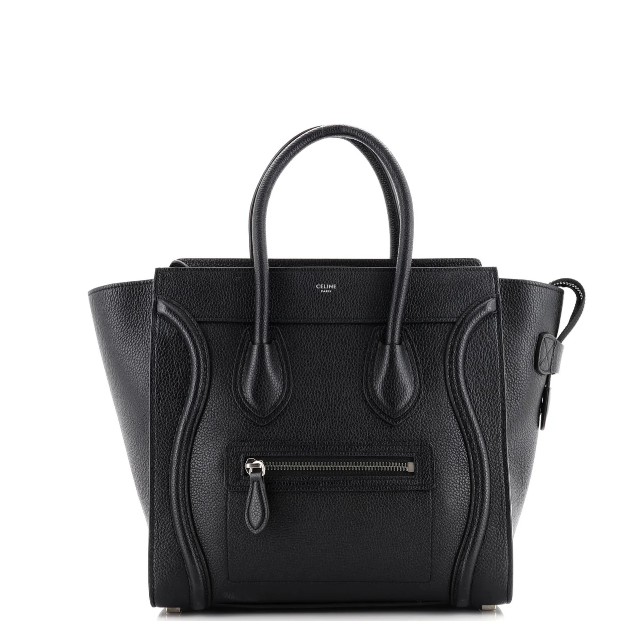 Luggage Bag Grainy Leather Micro - Deep Luxury