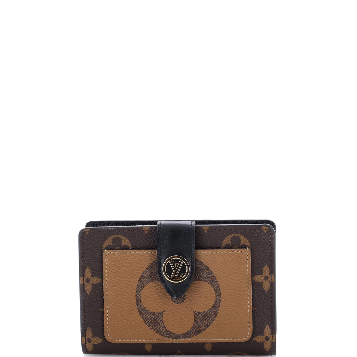 Juliette Wallet Reverse Monogram Canvas - Deep Luxury