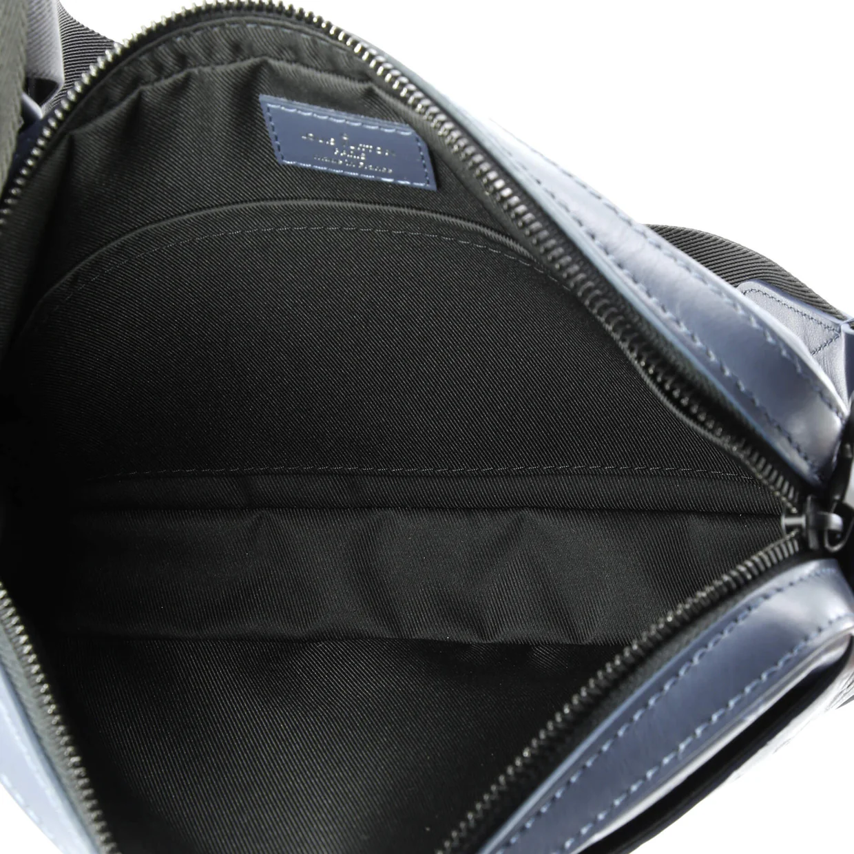 Duo Messenger Bag Monogram Shadow Leather - Deep Luxury