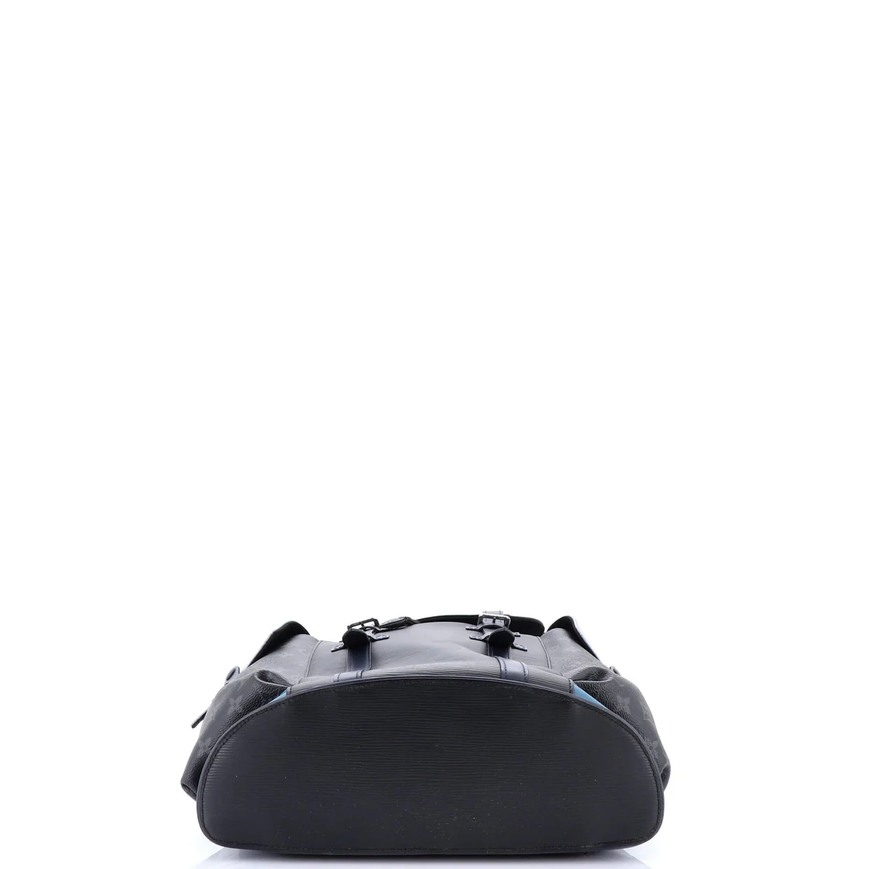 Christopher Backpack Epi Leather with Monogram Eclipse Canvas PM - Deep Luxury