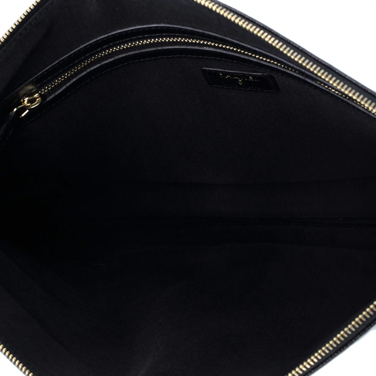 Boy O Case Clutch Chevron Caviar Large - Deep Luxury