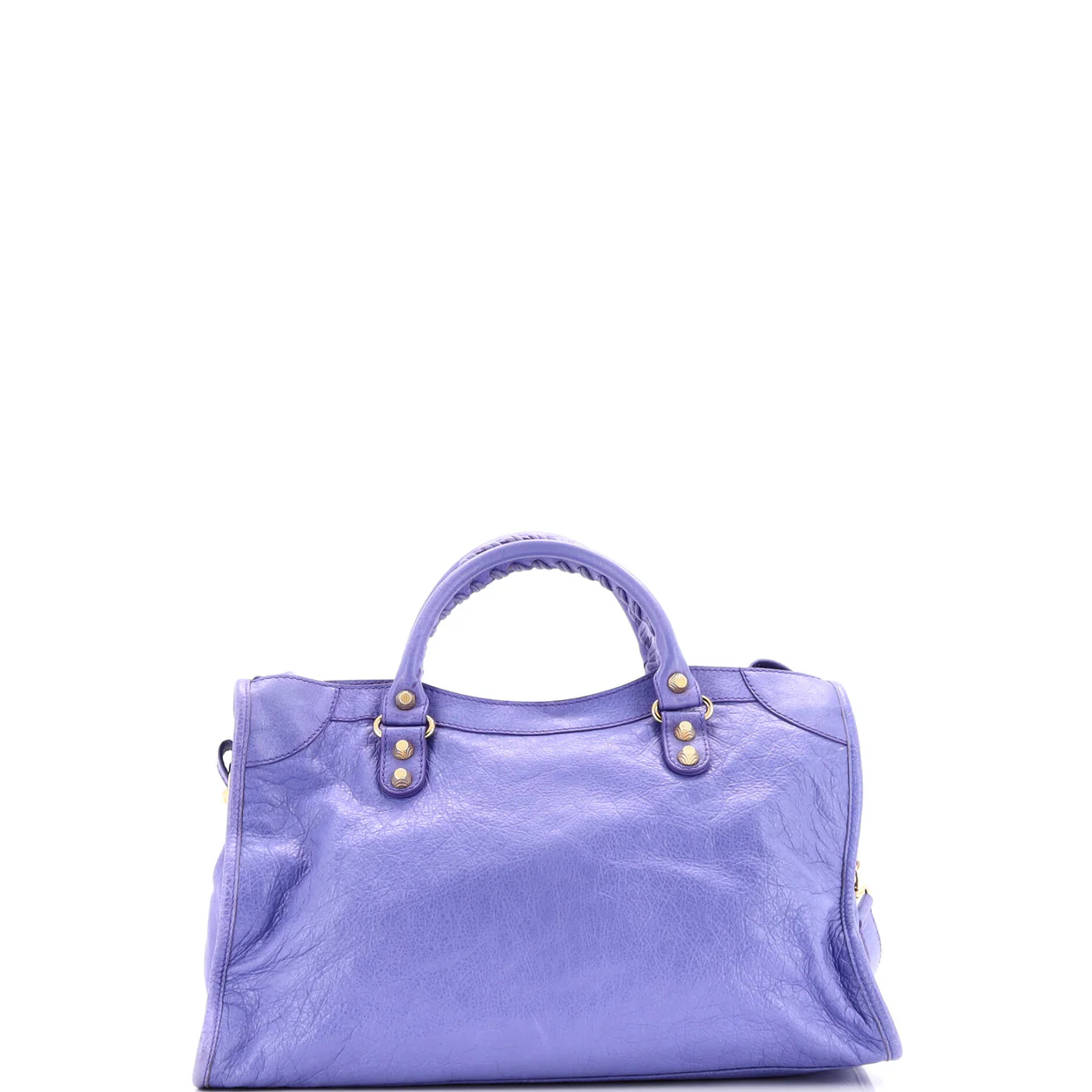 City Giant Studs Bag Leather Medium - Deep Luxury