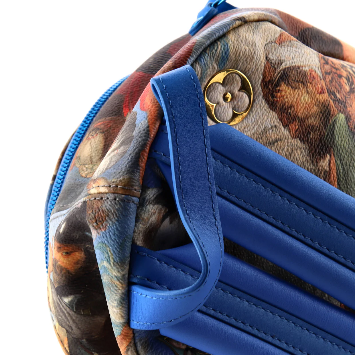 Palm Springs Backpack Limited Edition Jeff Koons Rubens Print Canvas PM - Deep Luxury