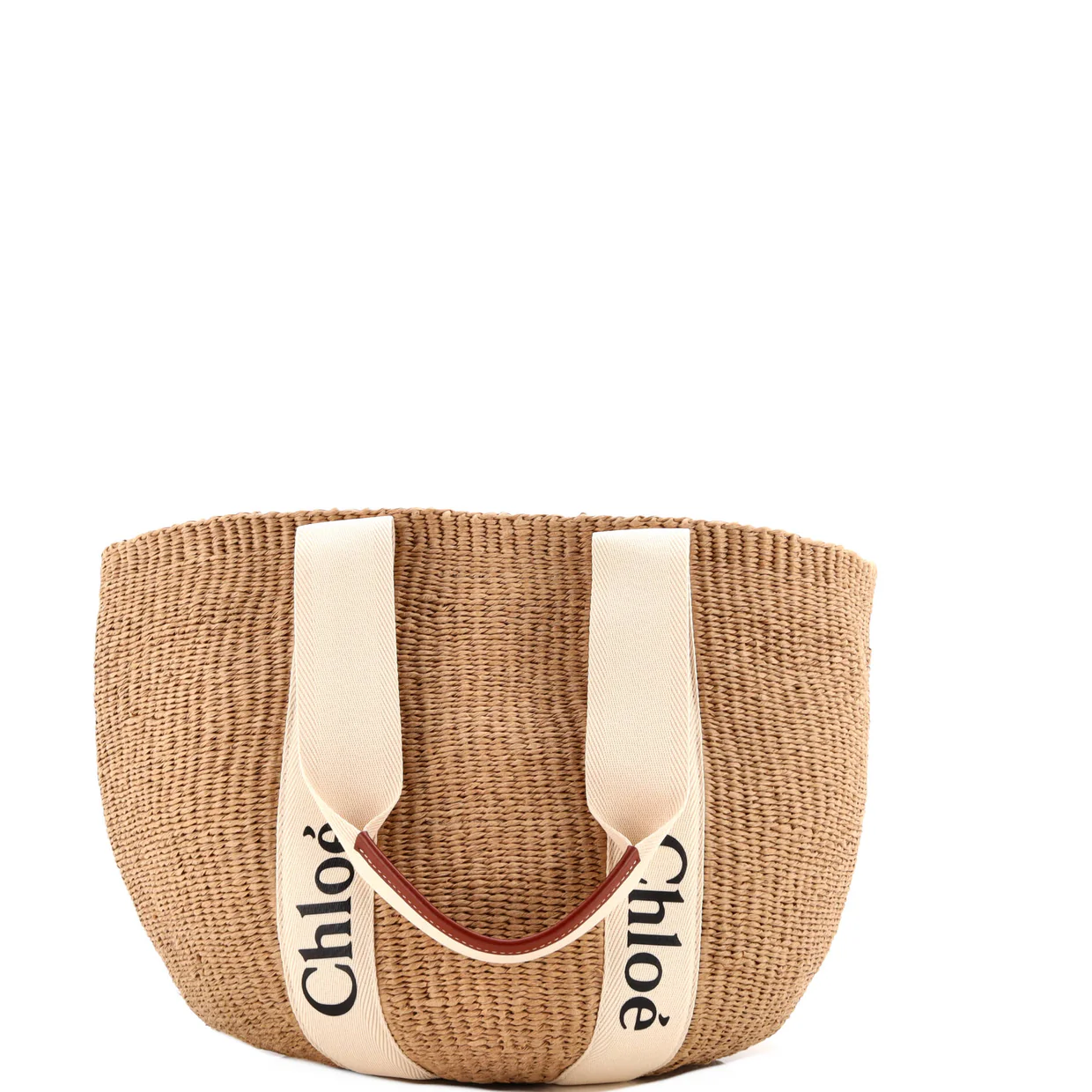 x Mifuko Woody Tote Raffia Large - Deep Luxury