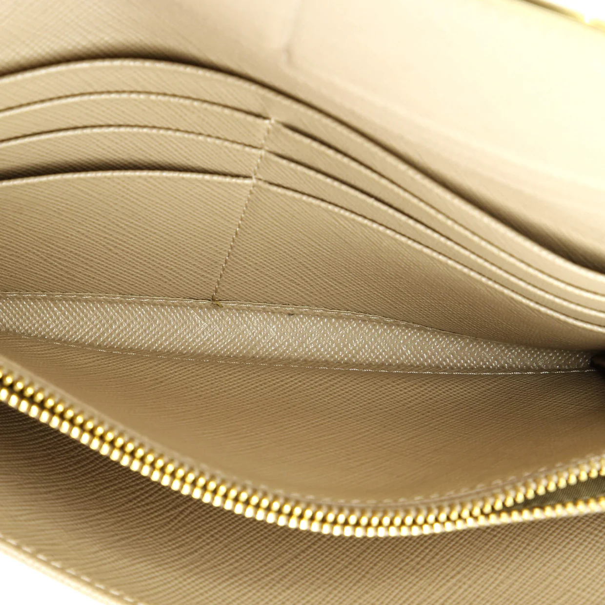 Continental Flap Wallet Saffiano Leather with Metal Detail - Deep Luxury
