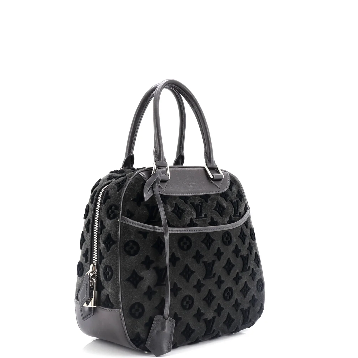 Deauville Cube Bag Monogram Tuffetage Canvas - Deep Luxury